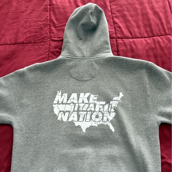 Gray Men's Hoodie - Picture 4 of 5